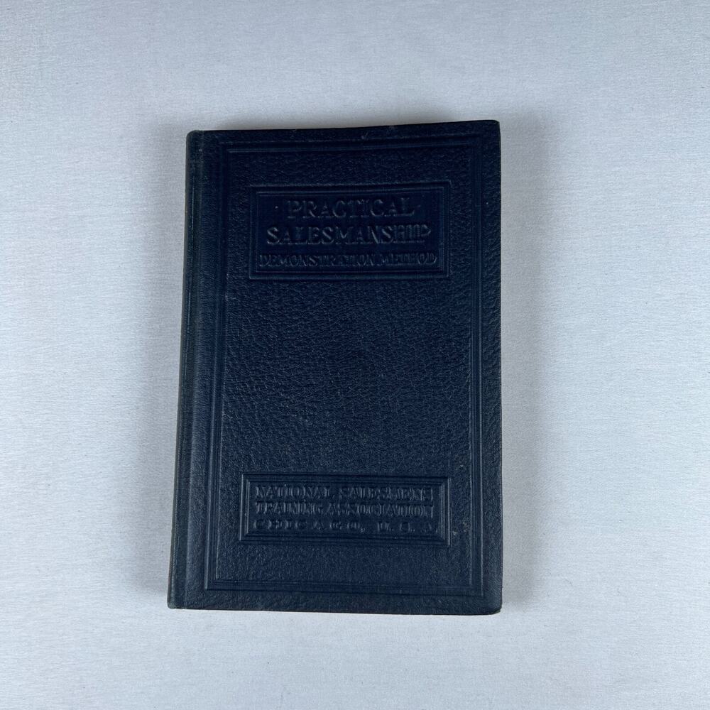 PRACTICAL SALESMANSHIP Demonstration Method Vol.5 TRAINING ASSOCIATION 1927 book - Picture 1 of 12